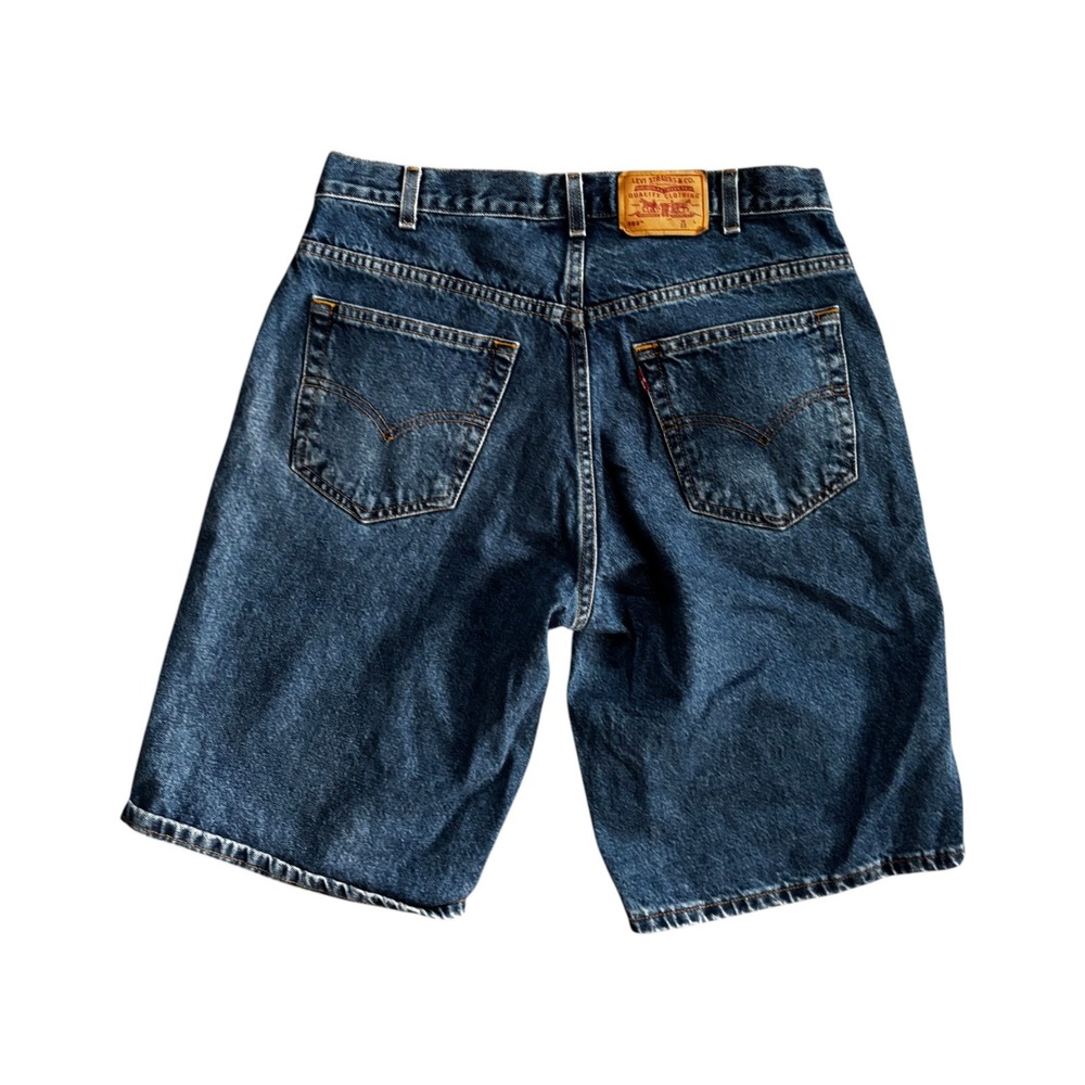 Levi's Husky Relaxed Fit Men's Denim Short Dark Wash Cotton Size 33 - Picture 3 of 5